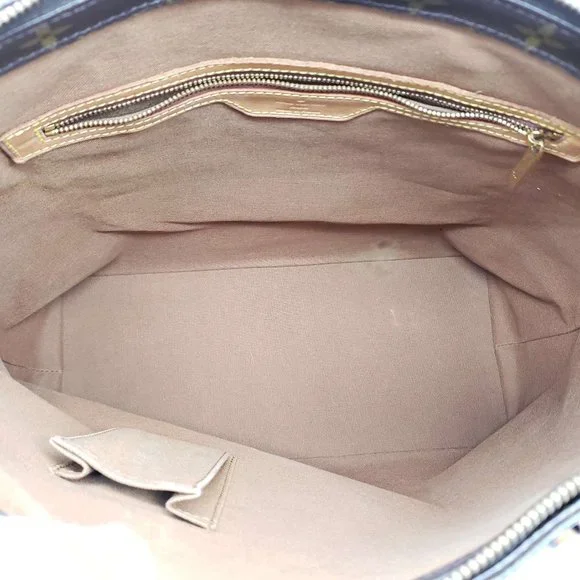 100% Authentic Louis Vuitton Cabas Mezzo Brown Monogram Tote Bag - Picture 11 of 15